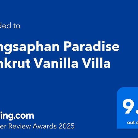 Bangsaphan Paradise Bankrut Vanilla Villa Bagian luar foto