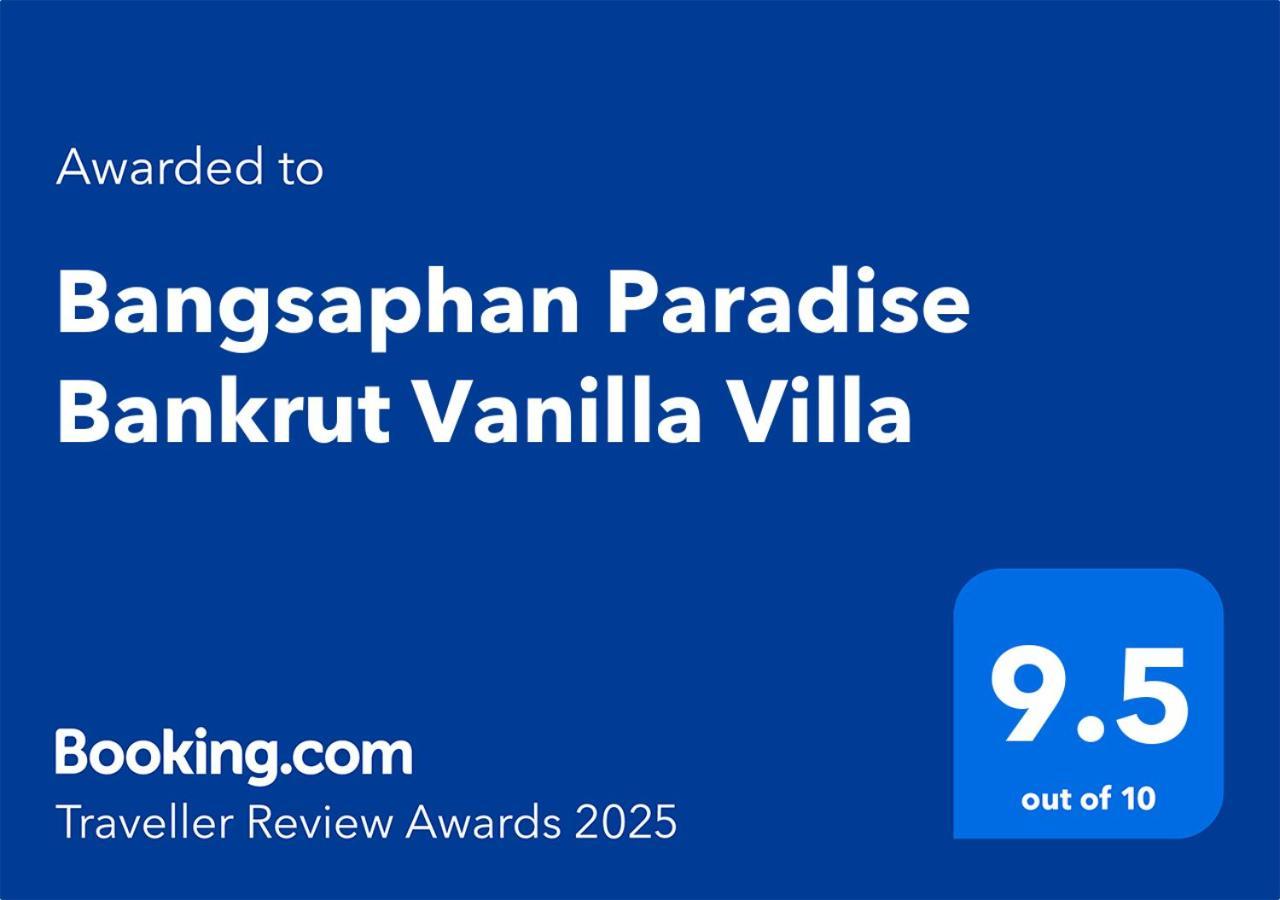 Bangsaphan Paradise Bankrut Vanilla Villa Bagian luar foto